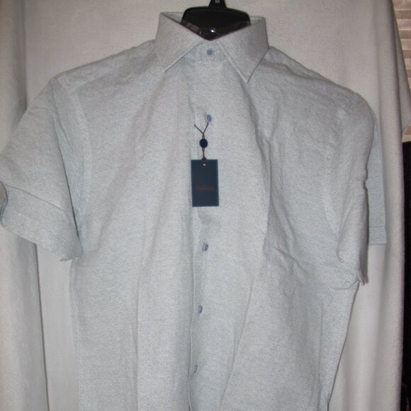 NWT - David Donahue Button-Up Shirt - M - Picture 1 of 11